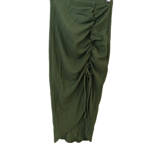 NWT Texture Midi Drawstring Skirt - Picture 4 of 8
